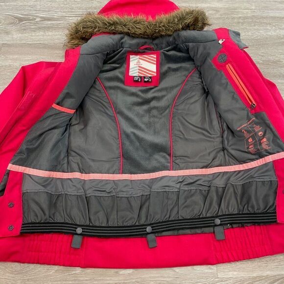Firefly Snowboard Waterproof 10k Ski Winter Jacket Pink Red Women's Sz XS - Picture 4 of 11